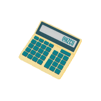 School Calculating Sticker by Horizon Credit Union