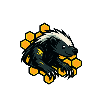 Honey Print Sticker by TEXSIB