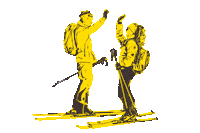 High Five Ski Sticker by Planai_Schladming