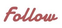 Follow Sticker by Svelte Scales