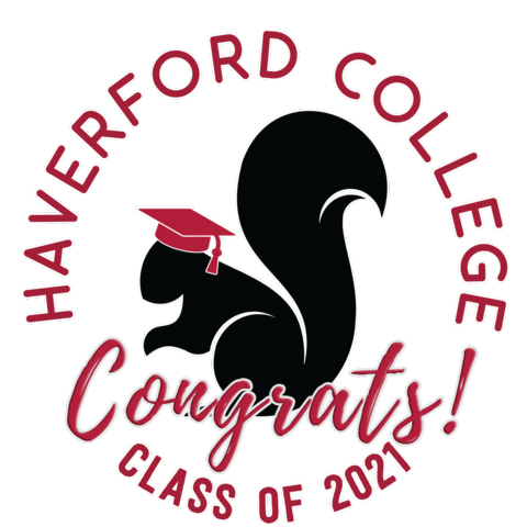 Congrats Graduation Sticker by Haverford College