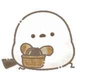 nakasan_ms bird かわいい 鳥 おめでとう Sticker