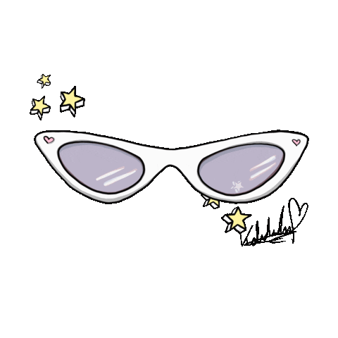 Sunglasses Love Sticker
