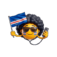 Cape Verde Emoji Sticker by WhatsApp SIM