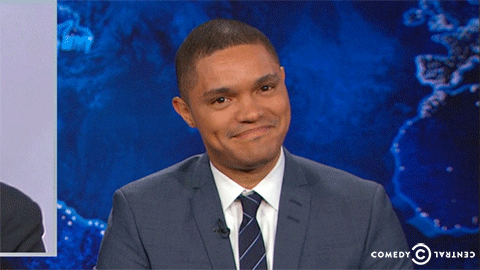 Tv Show Smile GIF by The Daily Show with Trevor Noah