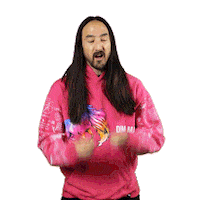 Steve Aoki What Sticker by Ultra Records