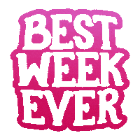 Bestweekever Sticker by Saddleback JHM