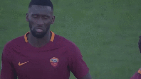 frustrated de rossi GIF by AS Roma