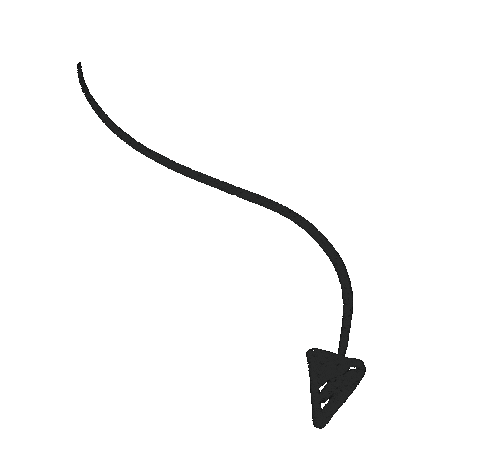 Arrow Yes Sticker