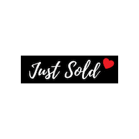 Heart Justsold Sticker by Homes by Henson