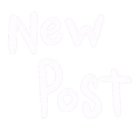 Post Lettered Sticker