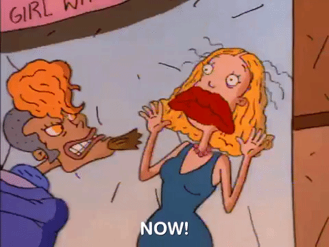 nickrewind giphydvr nicksplat aaahh real monsters giphyarm041 GIF
