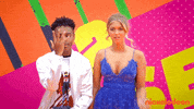 amarr m fox lexi dibenedetto GIF by Kids Choice Sports 2017