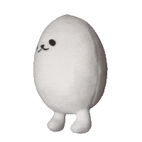 Plush Spin Sticker by eggdog