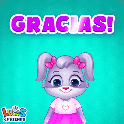 Thank You So Much GIF by Lucas and Friends by RV AppStudios