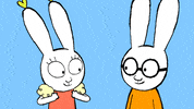 Happy Friends GIF by Simon Super Rabbit
