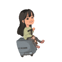 Travel Trip Sticker by Rafhi Dominic