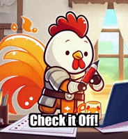 Morning Check It Off GIF by Zorooster