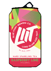 Lime Raspberry Sticker by Blue Point Brewing Company