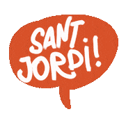 Sant Jordi Catalunya Sticker