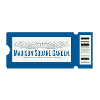 madisonsquaregarden arena msg the garden madison square garden Sticker