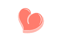 Heart Peach Sticker by bootyfreedom