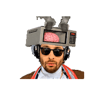 Brain Dead Sticker