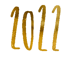 New Year Gold Sticker
