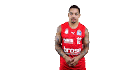 Justin Robinson Sticker by Bamberg Baskets