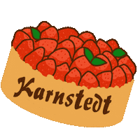 Erdbeere Sticker by TOB GmbH
