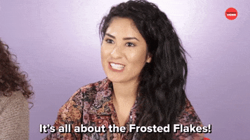 Frosted Flakes Cereal GIF by BuzzFeed
