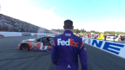excited denny hamlin GIF by NASCAR