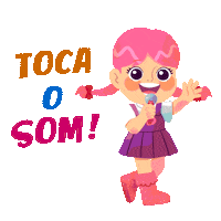 girl kids Sticker by Fazendinha da Zelda