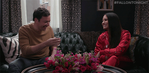 taylor swift lip sync conversation GIF by The Tonight Show Starring Jimmy Fallon