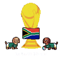 World Cup Mzansi Sticker by HotDogs