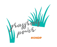 ONDP grassroots onpoli ondp andrea horwath Sticker