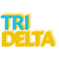 Delta Delta Delta Dlam Sticker by Tri Delta