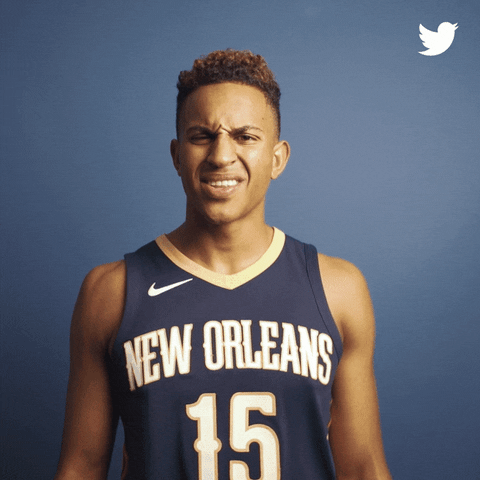 new orleans pelicans no GIF by Twitter
