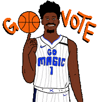 Nba Playoffs Basketball Sticker by #GoVote