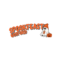 Spookfeast halloween festival ghost spooky Sticker