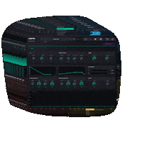 Synth Plugins Sticker by jebjosh
