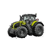 Tractor Axion Sticker by CLAAS
