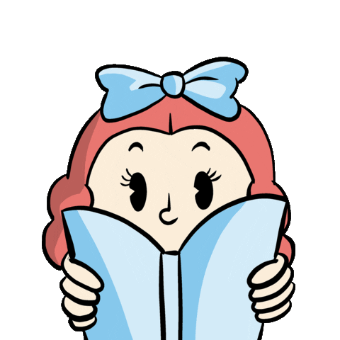 Book Read Sticker by Hojalata