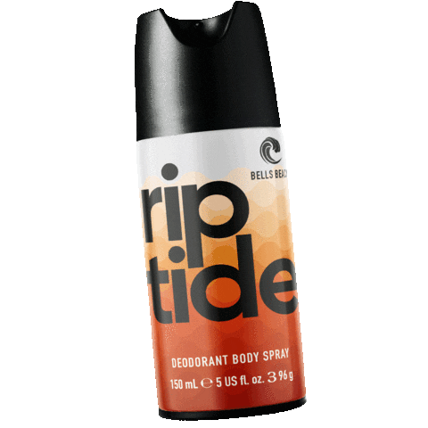 RiptideBodySprays giphyupload riptide bells beach Sticker