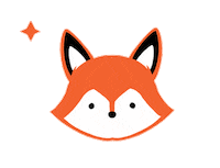 Cutefox Kawaiifox Sticker by Orangie