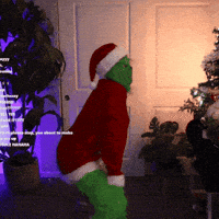 Looking Around The Grinch GIF by KoiJay