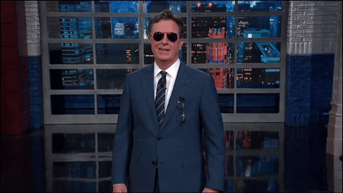 Stephen Colbert Fight GIF by The Late Show With Stephen Colbert