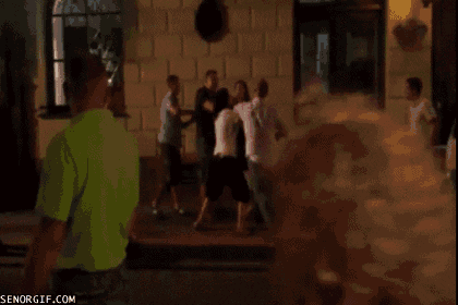 fighting GIF