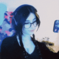 Cute Girl Twitch GIF