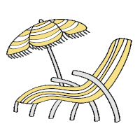 Summer Beach Sticker by Spell & The Gypsy Collective